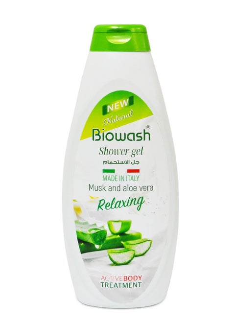 Shower Gel Musk and Aloe Vera 750ml