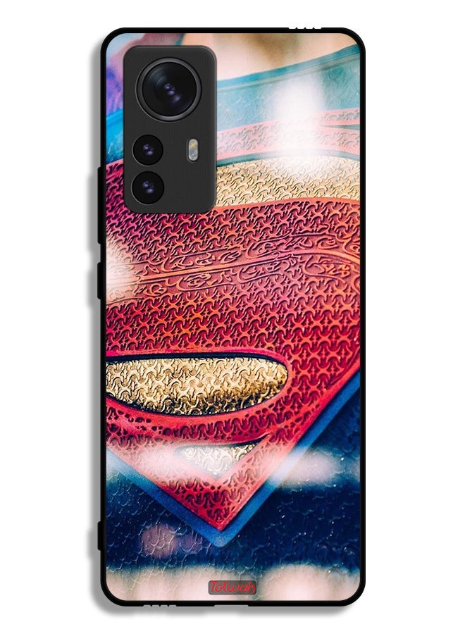 Tolwak Xiaomi 12 Pro Protective Case Cover Superman Logo - Image 2