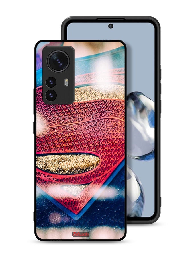 Tolwak Xiaomi 12 Pro Protective Case Cover Superman Logo - Image 1