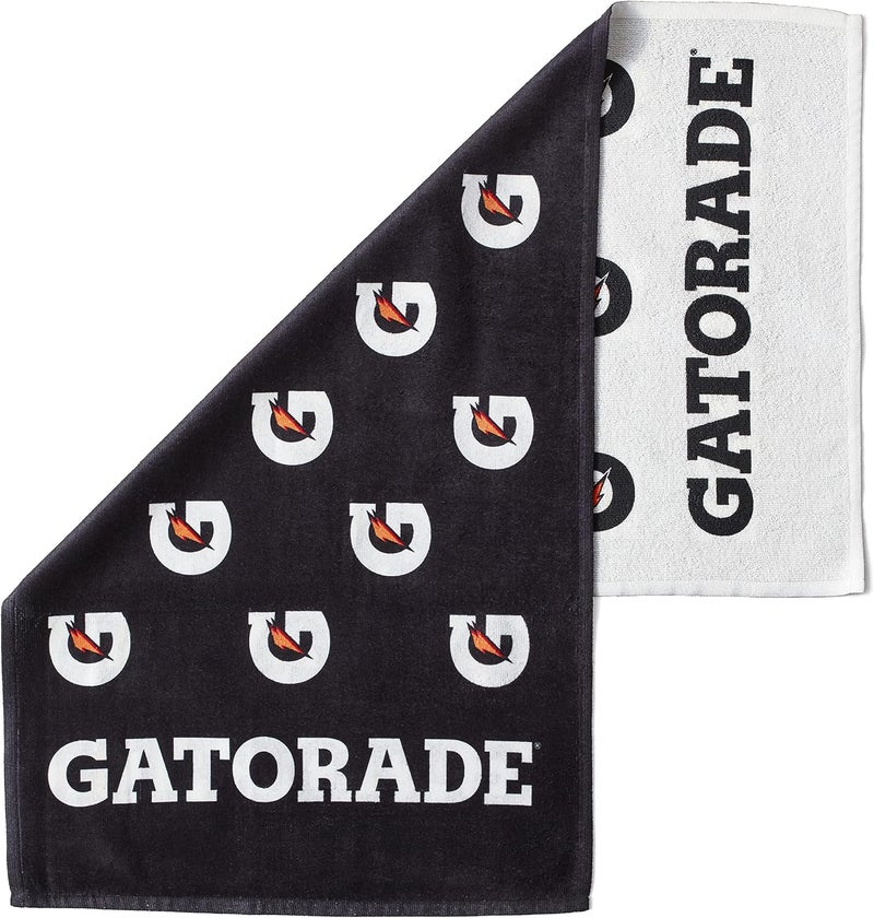 Gatorade Premium Sideline Towel Bi-color, White, Small - Image 1