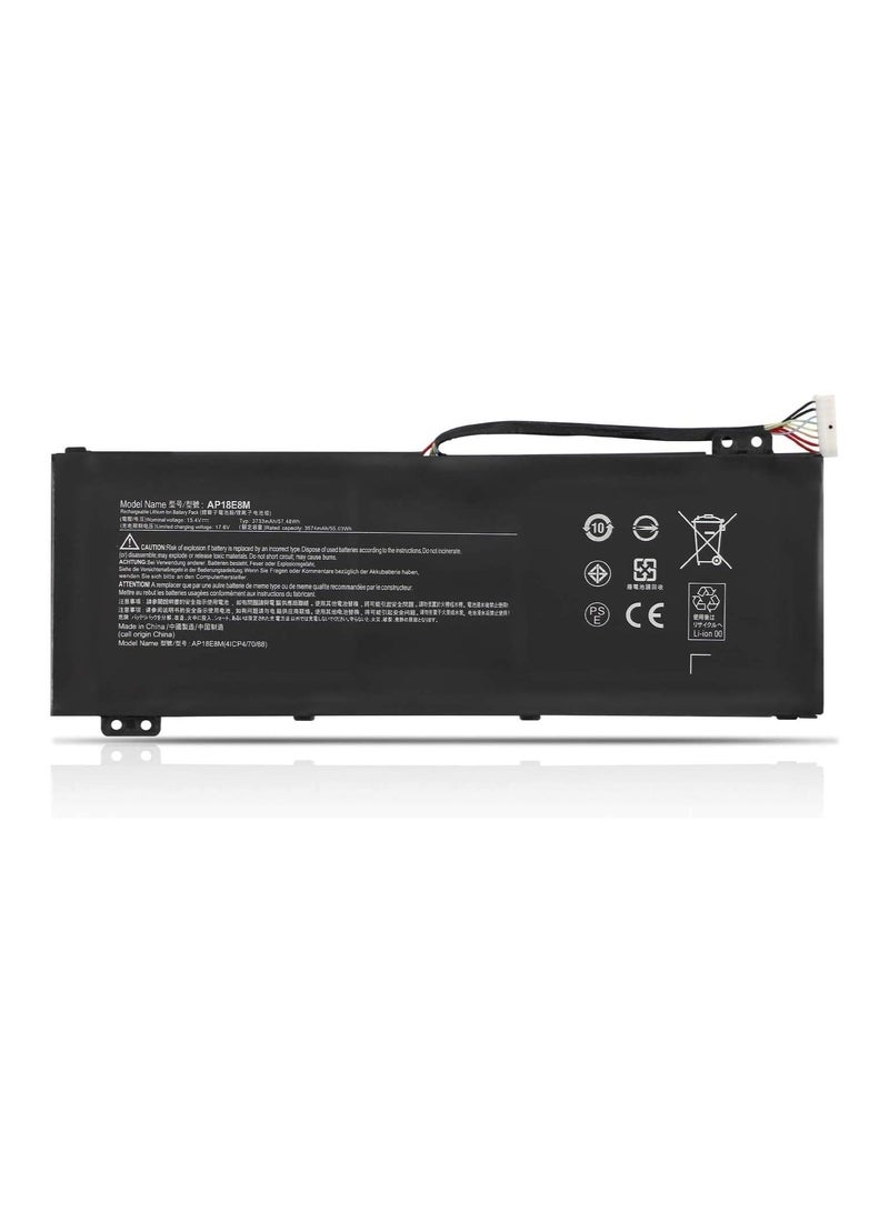 Max Power AP18E8M AP18E7M Battery Compatible for Acer Nitro 5 AN515-44 AN515-44-R99Q AN515-55 AN515-52 AN515-43 AN515-45 AN517-52 Nitro 7 AN715-51 Aspire 7 A715-74G-7511 Predator Helios 300 PH315-52 - Image 2