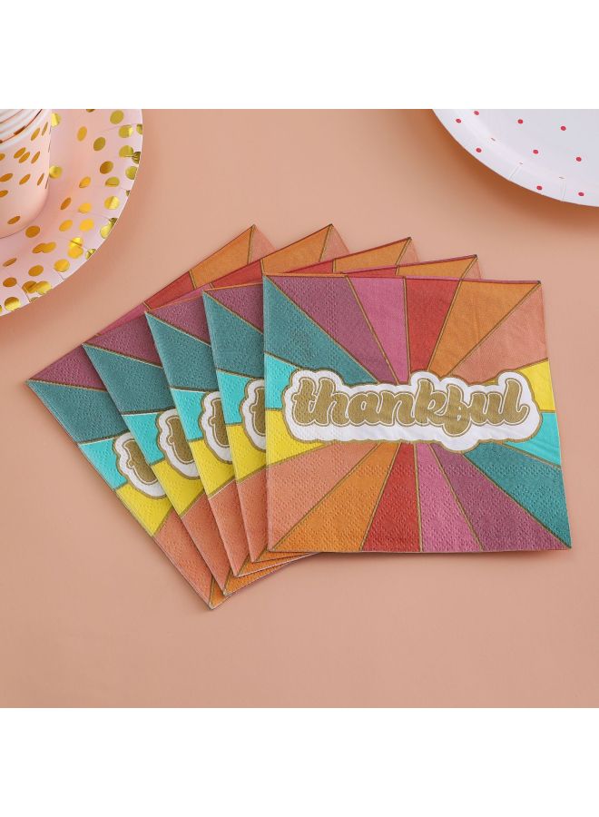 Variety Of Paper Towels Can Make Printed Napkins Disposable Paper Towels To Make Holiday Party Supplies-Color:Tissue 25*25-red Gray Strip - Image 3