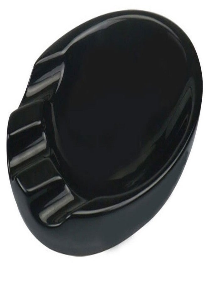 Visol Bradford Black Ceramic Cigar Ashtray for Patio Use