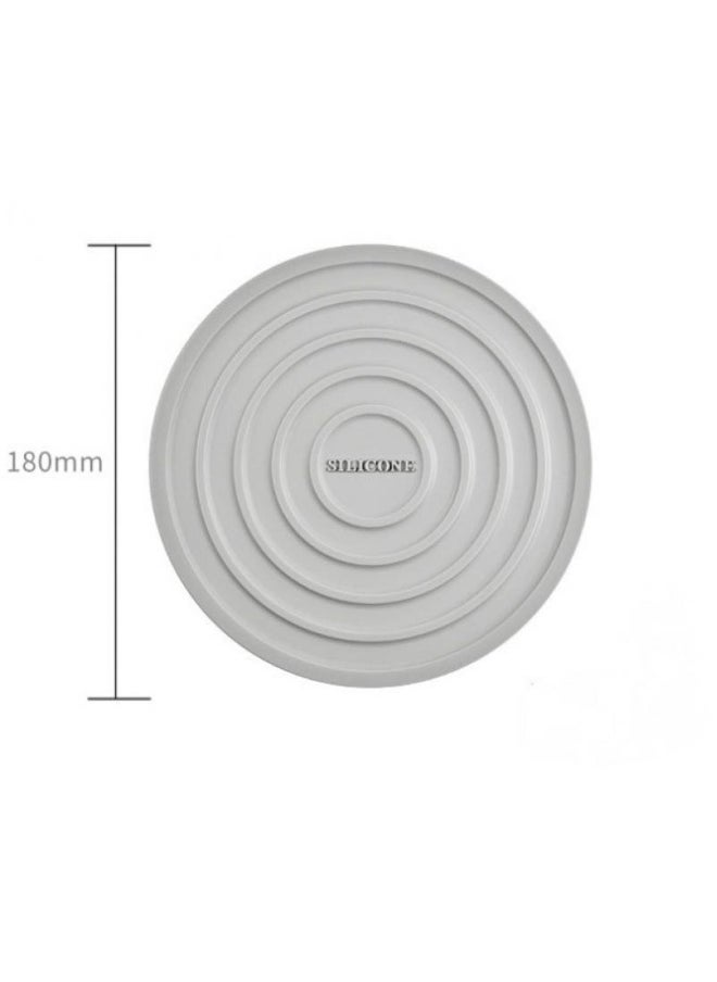 Generic - 1 Set Of Thickened Circular Thermal Insulation Pads With Storage Rack Pot And Bowl Mats Anti Scalding And High-Temperature Resistant Dining Table Mats Cup Mats Anti Slip Mats - Image 1