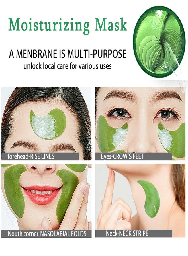 KD ZONE 60 PCS Aloe Vera Eye Patches for Puffy Eyes and Dark Circles - Natural Under Eye Mask with Seaweed Extracts to Reduce Puffiness, Wrinkles, Fine Lines, and Eye Bags - Image 4
