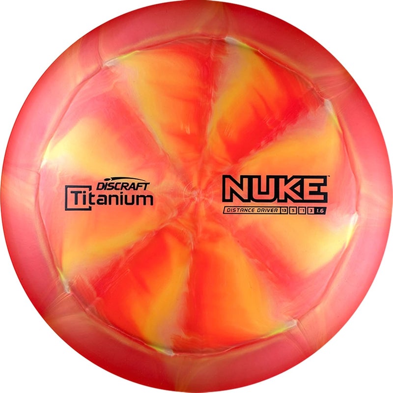 Discraft TI Swirl Nuke 170172 Gram Distance Driver Disc Golf Disc - Image 1