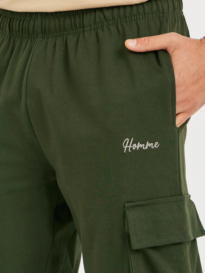 Styli Styli Cargo Pocket Relax Fit Open Hem Jogger