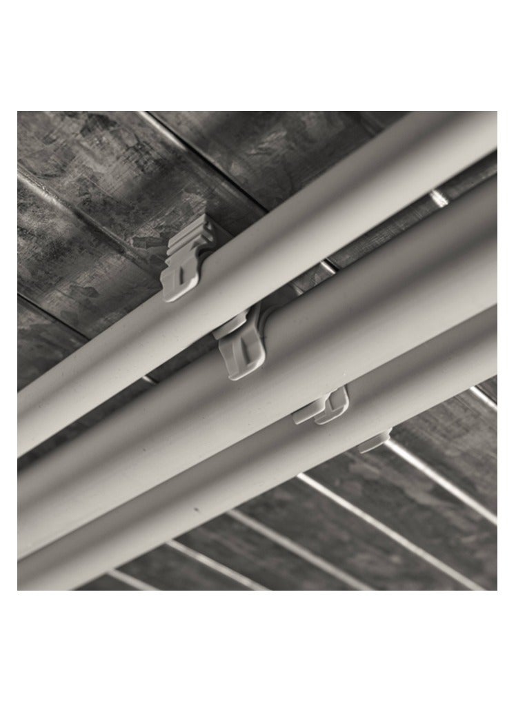 Conduit Fastener BC Clip, suitable for the surface Color Grey Pack of 200 - Image 2