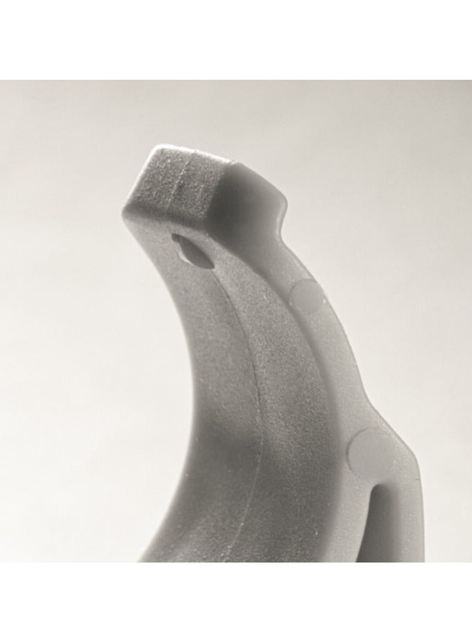 Conduit Fastener BC Clip, suitable for the surface Color Grey Pack of 200 - Image 4