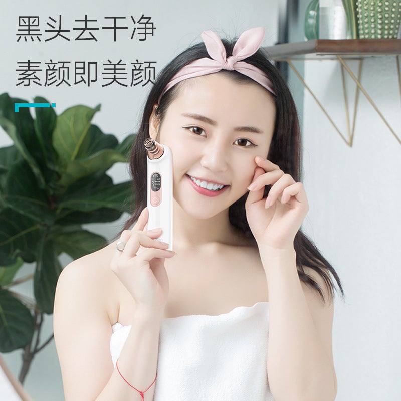Manufacturer'S Best-Selling Blackhead Remover, Private Model Small Bubble Blackhead Remover With Blue Light, Household Facial Cleansing Device, High-Efficiency Beauty Device - Image 4