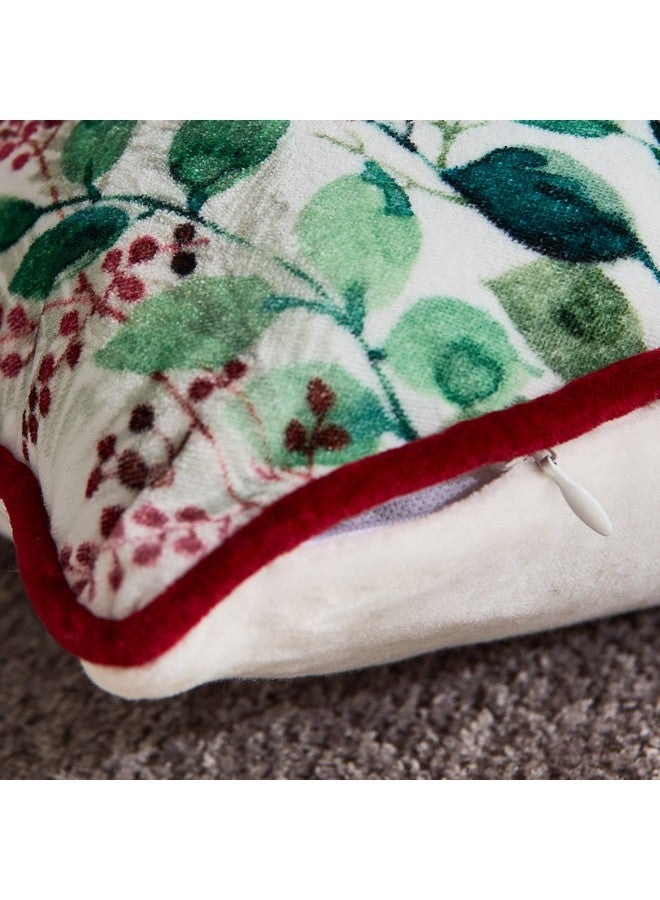 Home Box Xmas Berries Filled Cushion 50 x 30 cm - Image 3