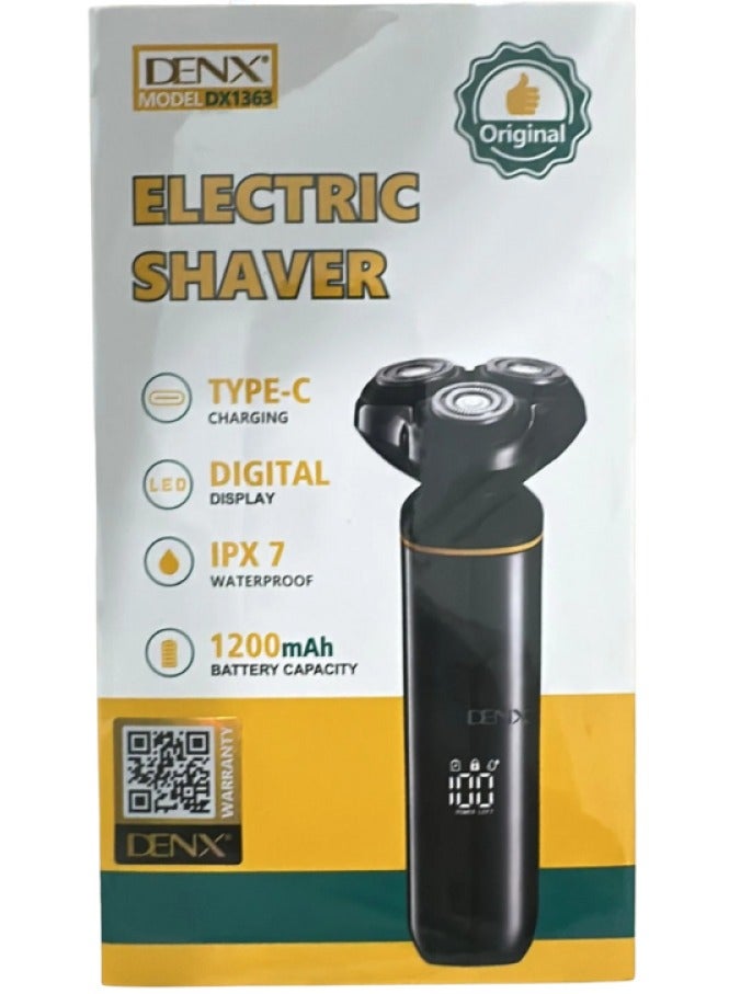DENX electric shaver with IPX7 water resistance. - Image 2