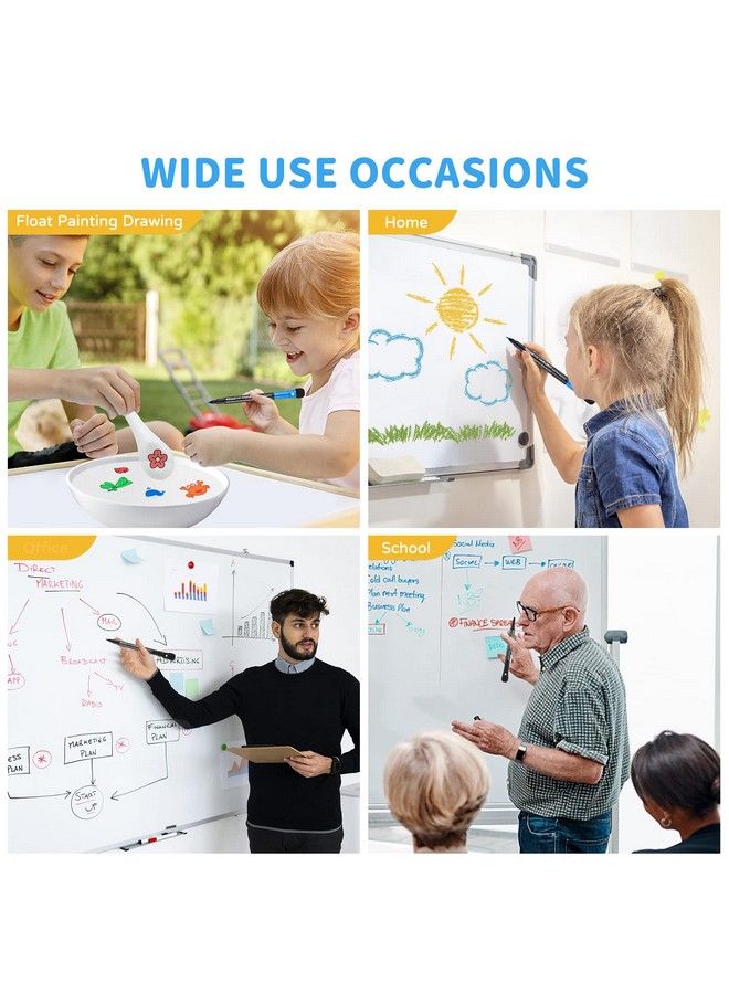SAYEEC Magnetic Dry Erase Markers Fine Tip 12 Colors Whiteboard Markers With Eraser Cap Low Odor White Board Markers Dry Erase Marker Magic Painting Pens For Kids Teachers Office School Supplies - Image 5