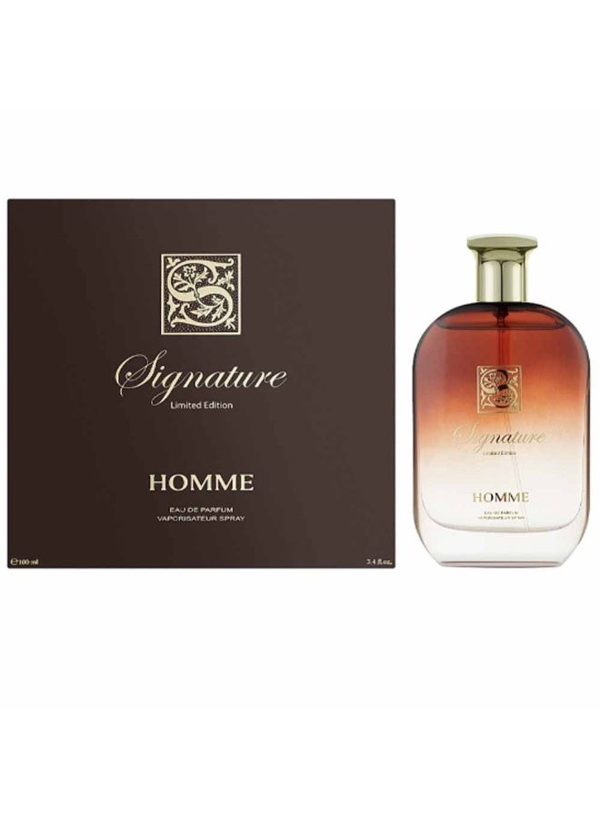 Signature Brown Limited Edition For Men Eau De Parfum 100ml - Image 2