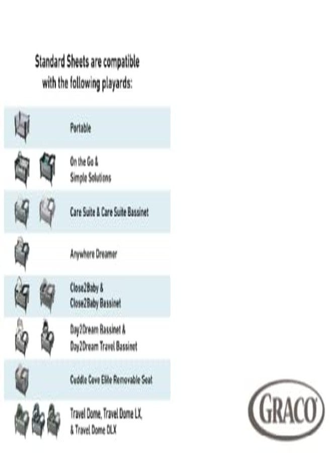 GRACO Pack 'n Play® Quick Connect Playard Sheet,Bennett - Image 3