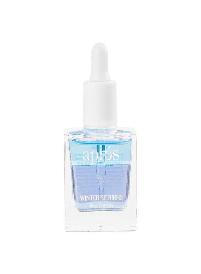 APRÉS Apres Light & Shadow Cuticle Serum, Nourishing Blend of Almond and Jojoba Oil, Vitamin B and Turmeric, Cuticle Repair Oil 15 mL (15 ml, Winter Returns (Pear, Hyacinth, and Amber)) - Image 1