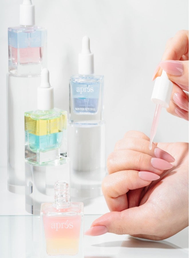 APRÉS Apres Light & Shadow Cuticle Serum, Nourishing Blend of Almond and Jojoba Oil, Vitamin B and Turmeric, Cuticle Repair Oil 15 mL (15 ml, Winter Returns (Pear, Hyacinth, and Amber)) - Image 4