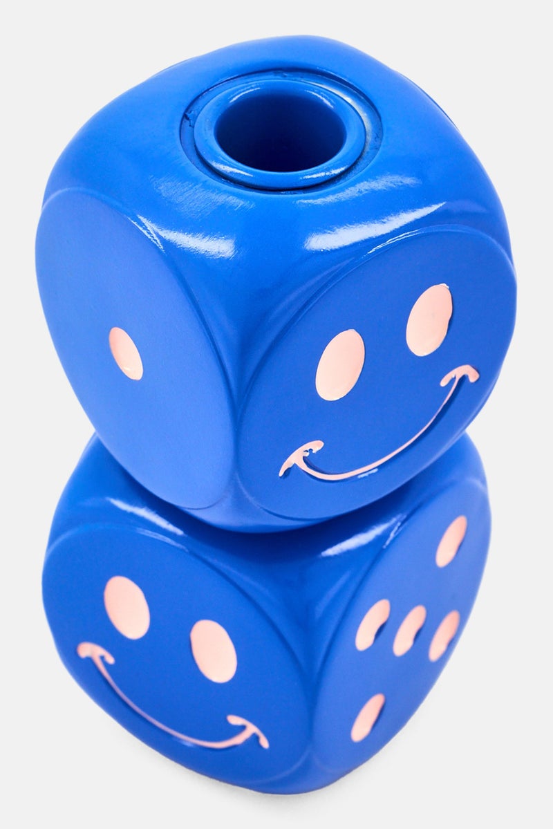 Kersten Candle Holder Dice, Blue - Image 2