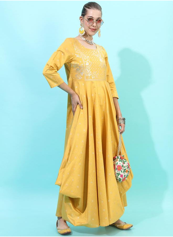 Vishudh Embroidered Empire Dress  - Image 5