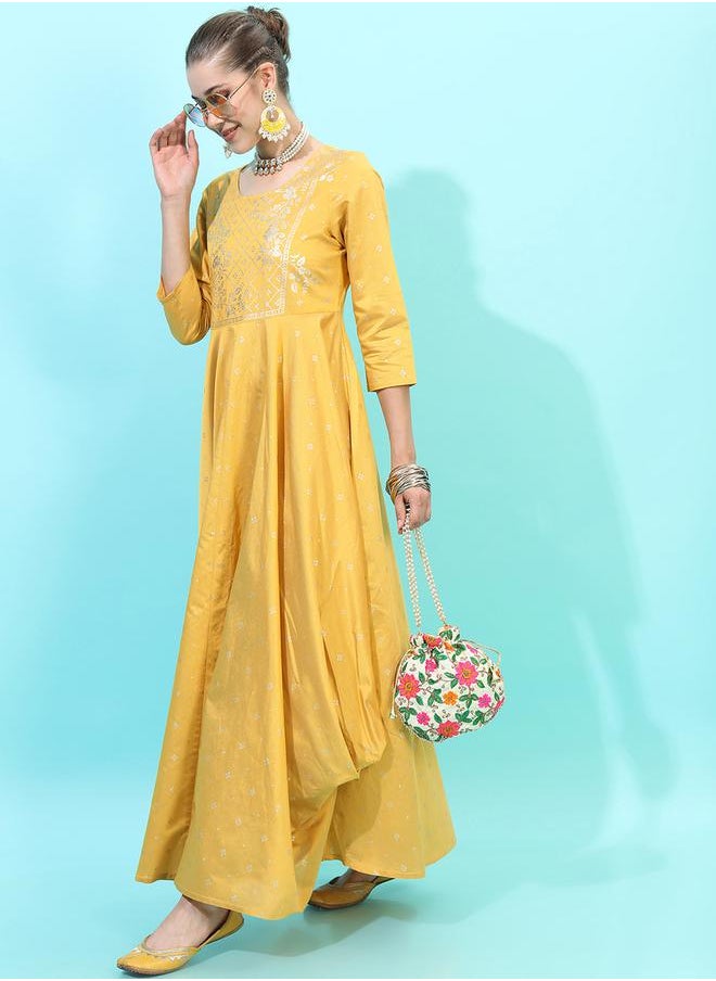 Vishudh Embroidered Empire Dress  - Image 2