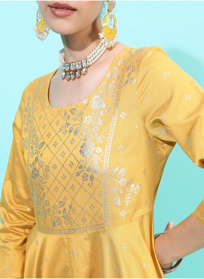 Vishudh Embroidered Empire Dress  - Image 4