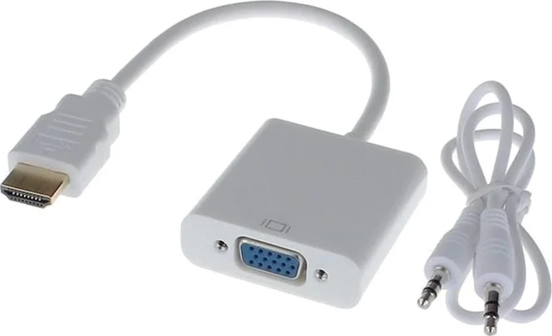 CONCORD C-554 HDMI To VGA + Aux Converter Cable