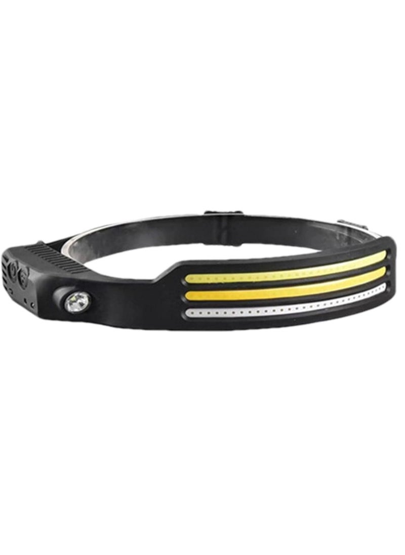 LED Headlamp Rechargeable with High Brightness