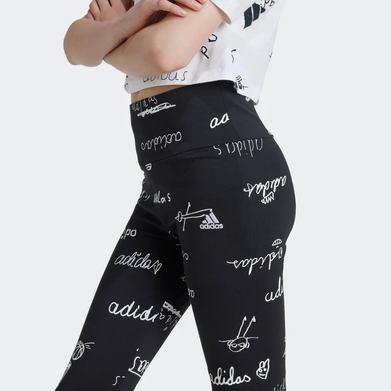 adidas Brand Love Junior Girls Leggings