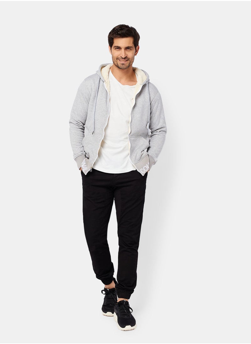 Coup - Logo Hemline Zipper Hoodie - Image 1