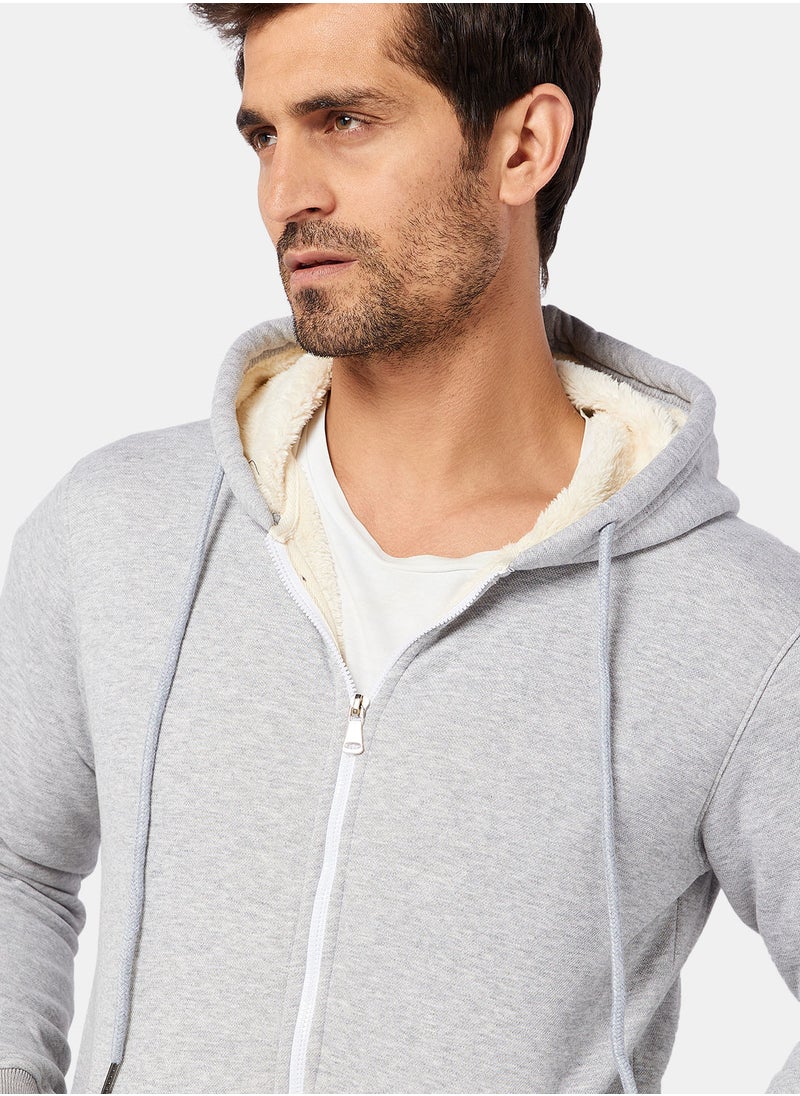 Coup - Logo Hemline Zipper Hoodie - Image 1