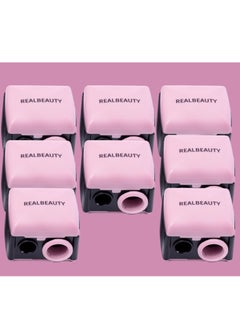 REAL BEAUTY 8 Pieces Real Beauty Sharpener For Girls New Shape Dual Use Can Be Used For Highlights And Limiters  - Image 1
