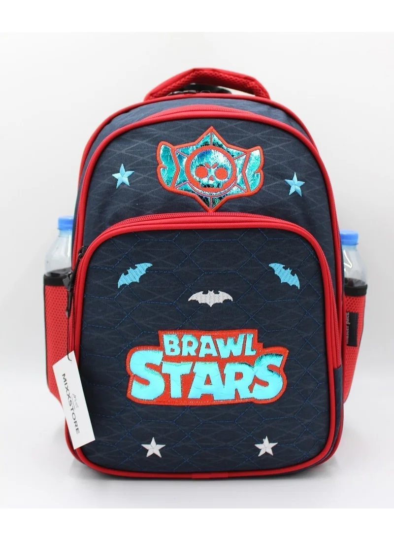Mixx Store Backpack Master Pack Text Printed Navy Blue Color Nutritional Bag Boys Primary School Backpack
