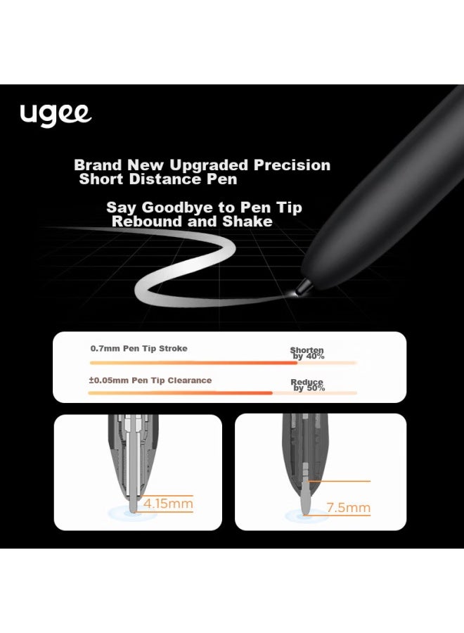 Ugee Ugee 16k Pressure-sensitive Digital Display, Drawing Tablet, Computer Graphics Screen, Drawing And Writing Screen, Drawing Pad, Lcd Writing Display, Ue12 Standard Configuration  - Image 2