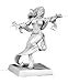 Reaper Miniatures Shazathared Marid 60061 Pathfinder Miniatures Unpainted Mini - Image 2