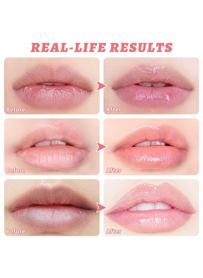 LemonSac - 3 Pcs Bee Lip Balm Honey Pot Honey & Strawberry & Watermelon Lip Mask Overnight Propolis Moisturizing Lip Balm Hydrating Prevention Dry And Crack Lip Scrubs Exfoliator Lip Wrinkle Care (Set B) - Image 1
