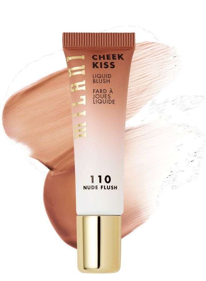 Milani Liquid Cheek Blush #110 Nude Flush - 11ml | Lightweight, Buildable, Long-Lasting Formula | Perfect for Natural or Bold Looks - Image 1