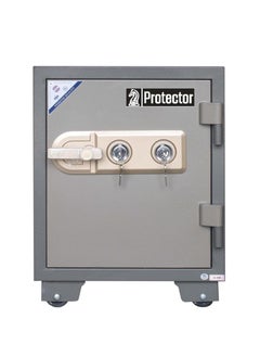 Protector Protector PT60K Fireproof Safe for Home and Office with Adjustable Shelf, Double Lock, Side Lockable Inner Drawer (H60 x W46 x D46 cm, 100 kg) - Made in Vietnam  - Image 2