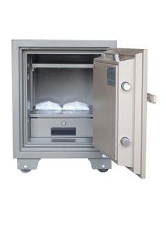 Protector Protector PT60K Fireproof Safe for Home and Office with Adjustable Shelf, Double Lock, Side Lockable Inner Drawer (H60 x W46 x D46 cm, 100 kg) - Made in Vietnam  - Image 3