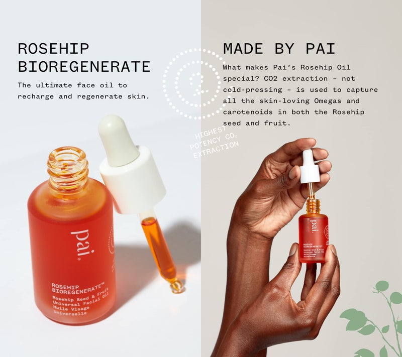 PAI SKINCARE - Organic Rosehip BioRegenerate Universal Facial Oil | Natural, Vegan, Sensitive Skincare (1 fl oz | 30 mL) - Image 4