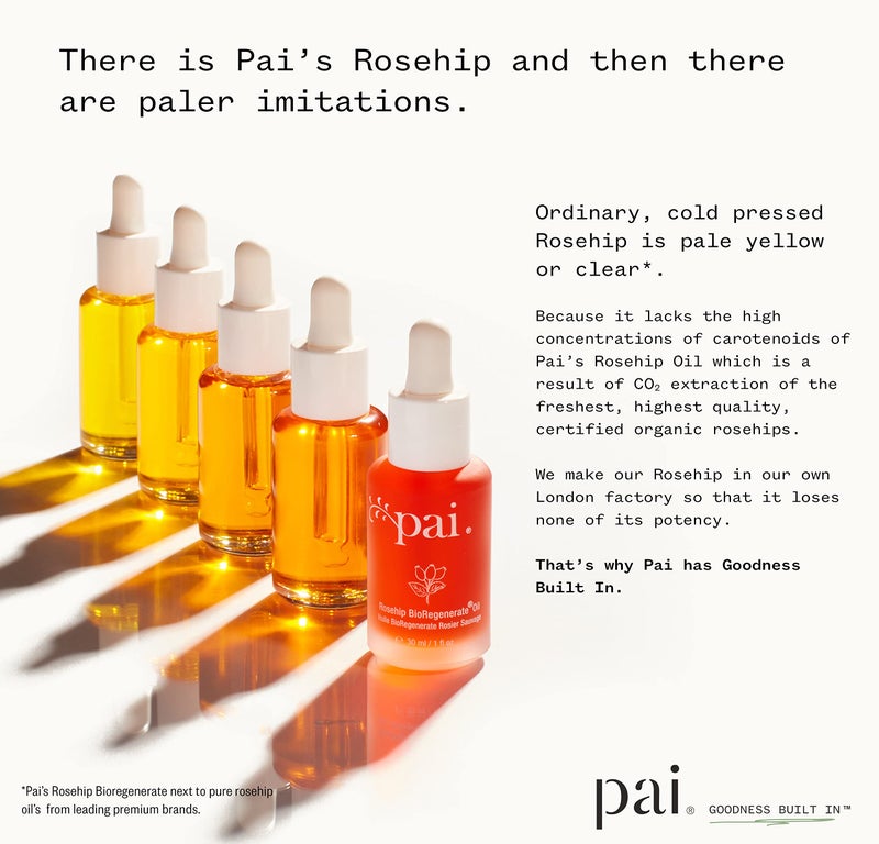 PAI SKINCARE - Organic Rosehip BioRegenerate Universal Facial Oil | Natural, Vegan, Sensitive Skincare (1 fl oz | 30 mL) - Image 3