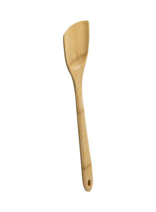 Joyce Chen a Division of Columbian Home Products Joyce Chen 33-2048 Burnished Bamboo Angled Spatula, 14-inch, Pack of 1, Natural - Image 1