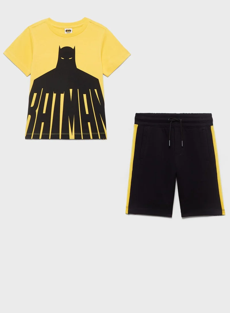 Ovs Kids Batman Casual Set