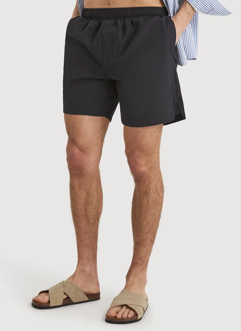 Men Swim Shorts for Summer, Beach and Poolside Wear - Black