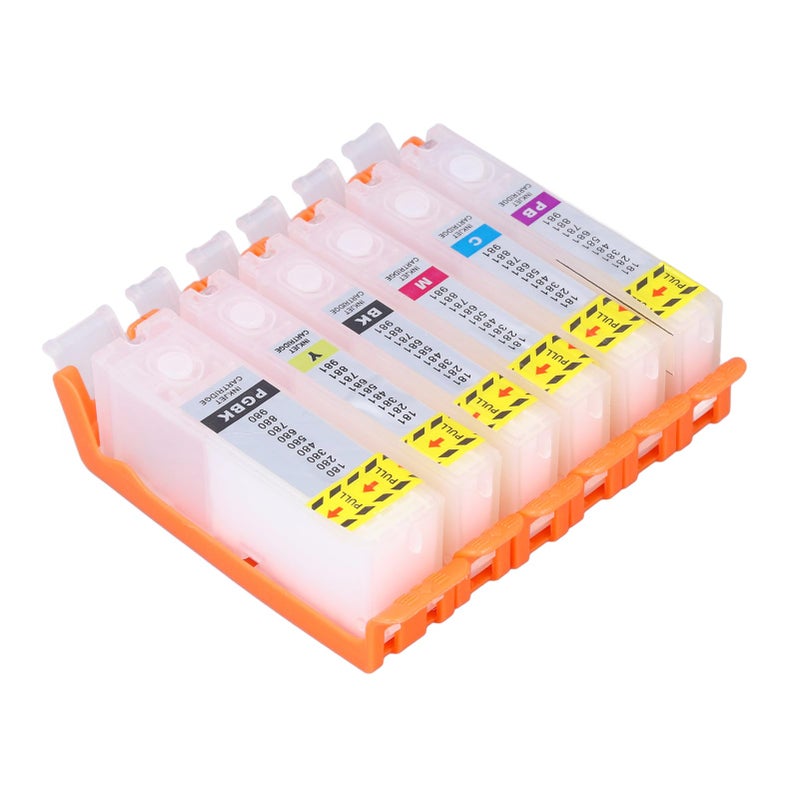 6 Color High Capacity Ink Cartridge Replacement For TS705 TR7550 TR8550 Printers - Image 3