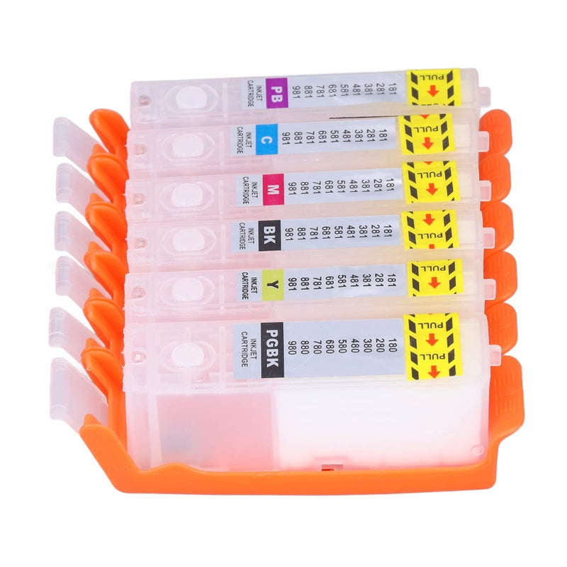 6 Color High Capacity Ink Cartridge Replacement For TS705 TR7550 TR8550 Printers - Image 5