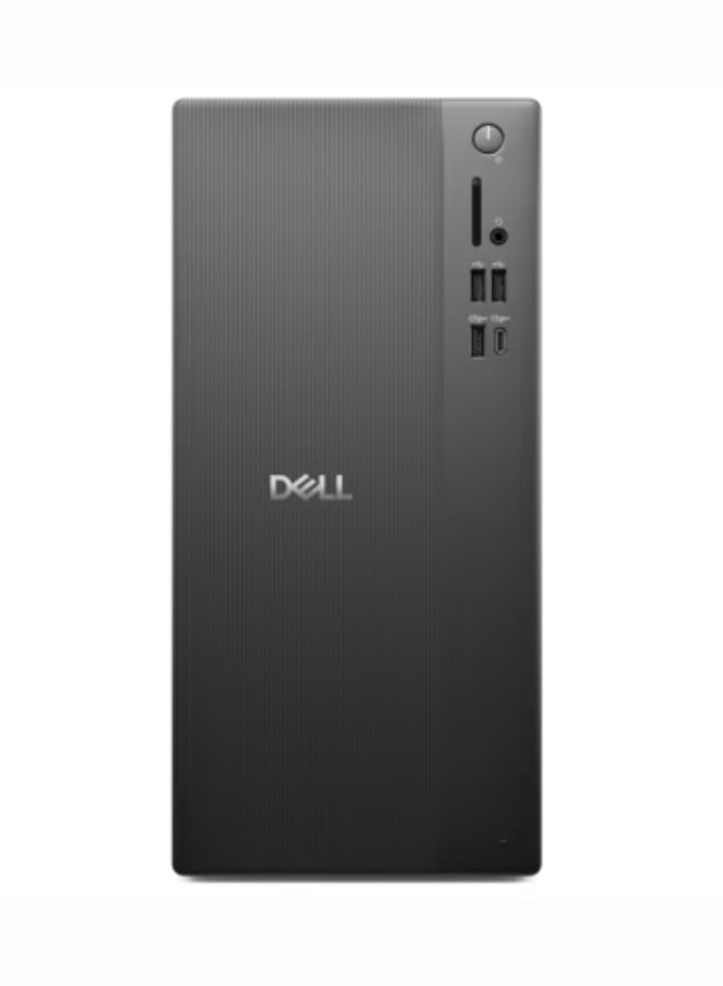 ديل Tower Pc QVT1260 With Core Ultra 5-225 Processor/8GB RAM DDR5/512GB SSD/Intel UHD Graphics/DOS (Without Windows)/ Black - Image 3