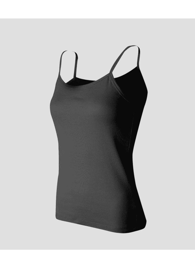 Black & White - Black Tank Top Large - Image 1