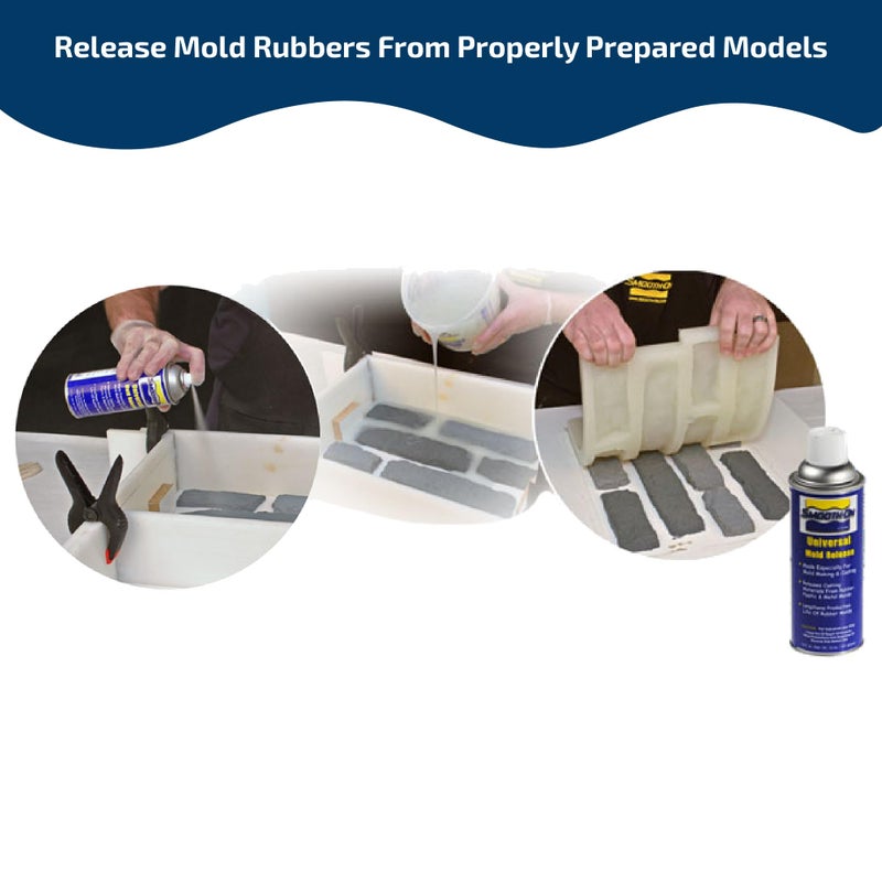 Smooth-On Universal™ Mold Release Spray, 14 fl. oz. Aerosol Can - Image 2