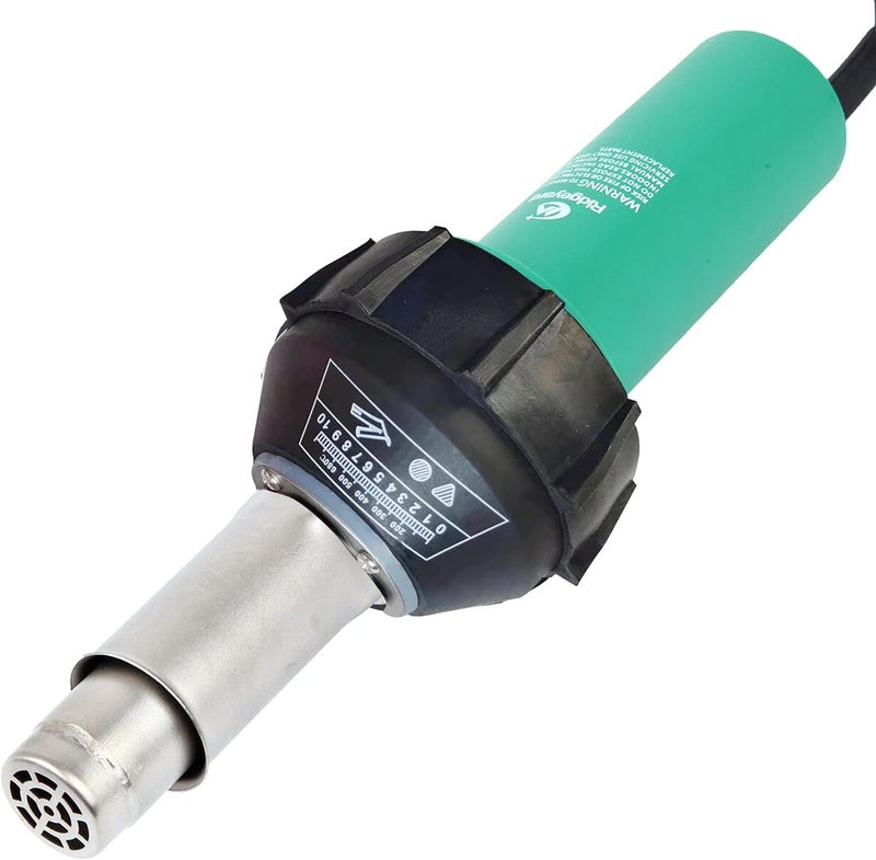 Eacam 1600W Hot Air Welding Machine Kit Plastics Heat-Welders Tools Set With Welding Speed Nozzle & Roller Rod - Image 5