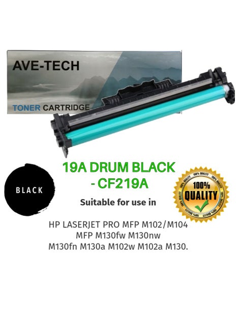 AVETECH 19A DRUM BLACK - CF219A/CRG049